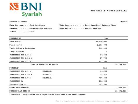 Gaji Pegawai Bank Briana Green