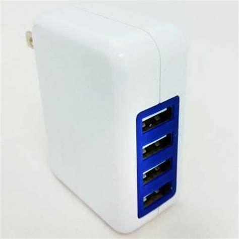 4 Port USB Wall Charger 3 1A Walmart