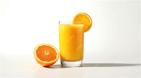 Premium AI Image | Fresh and cold orange juice