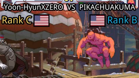 Street Fighter Iii Rd Strike Yoon Hyunxzero Us Rank C Vs