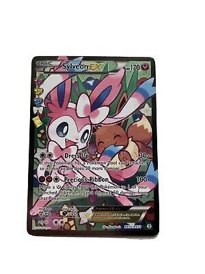 SYLVEON EX POKEMON Card Generations RC32 RC32 Full Art Holo Rare EUR