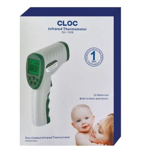 Cloc Non Contact Digital Infrared Thermometer All Out Techs Tech