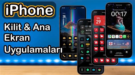 Iphone K L T Ve Ana Ekran D Zenleme En Yi Widget Uygulamas Youtube