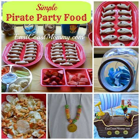 East Coast Mommy: Jake and the Neverland Pirates Party Food