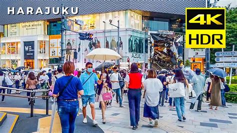 Japan K Hdr Walking Tour Harajuku Omotesando Hdr Remastered