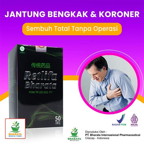 Jual Obat Jantung Koroner Jantung Bengkak Bocor Retlifa Bharata Paling