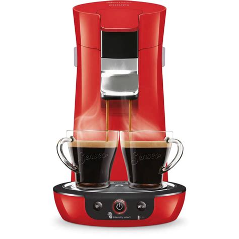 Philips Senseo Viva Caf Koffiepadmachine Hd Rood Blokker