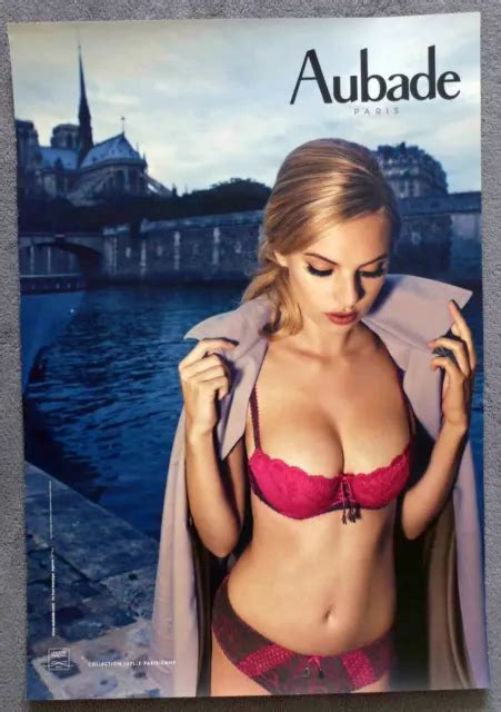 AFFICHE LINGERIE AUBADE Poster 57x40 EUR 32 00 PicClick FR