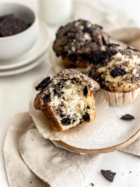 Easy Quick Oreo Muffins Recipe Vintage Confections