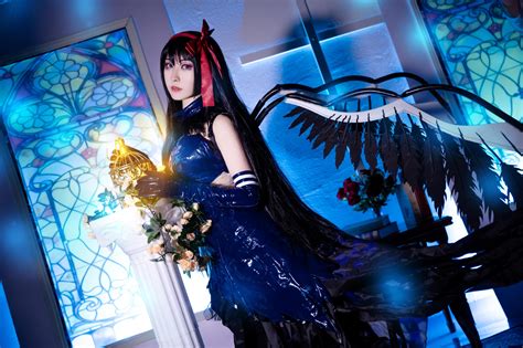 《魔法少女小圆》晓美焰cosplay 哔哩哔哩