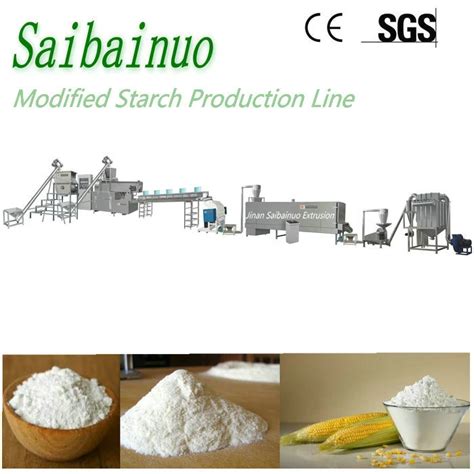 Oil Drilling Pregelatinized Modified Starch Machine Modified Starch