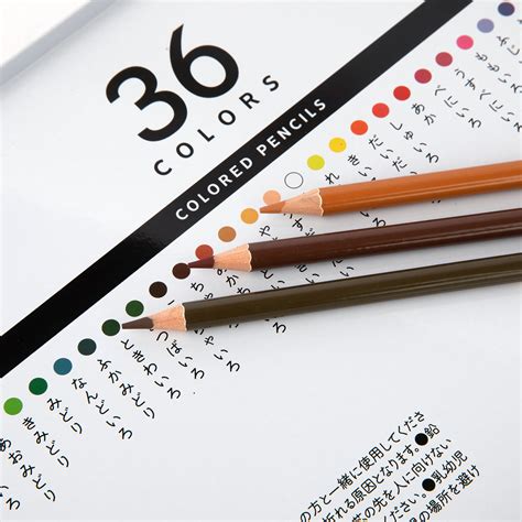 Oem 36 Pack Color Pencil Art Wood Double Lead Pencil Of Colored Pencils