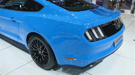 Light Blue Ford Mustang