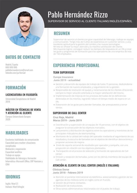 Cómo hacer un CV de atención al cliente ejemplos plantillas en 2024