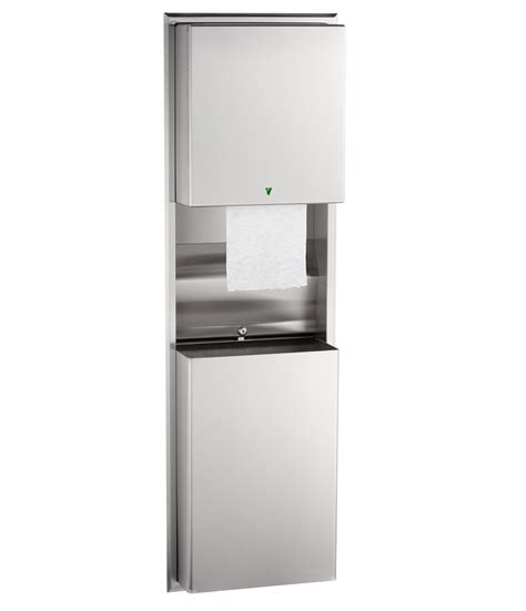 Bobrick Automatic Paper Towel Dispenser And Waste Receptacle Shop