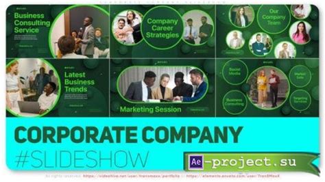 Videohive Corporate Company Slideshow Project For After