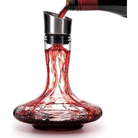 Amazon Le Sens Amazing Home Cygnus Wine Decanter Hand Blown