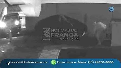 Notícias de Franca VÍDEO Ladrões invadem residência e furtam dois