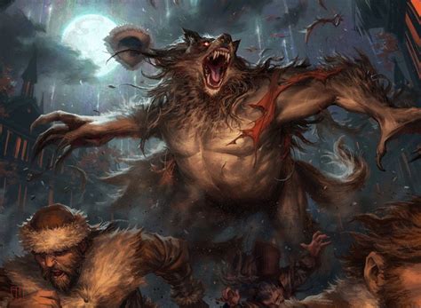 MTG Werewolf Art