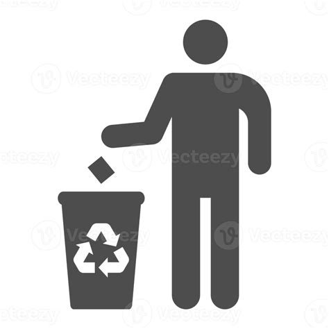 Throw Garbage Icon Transparent Background Png