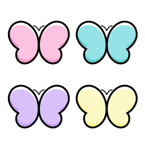 Premium Vector Cute Butterfly Vector