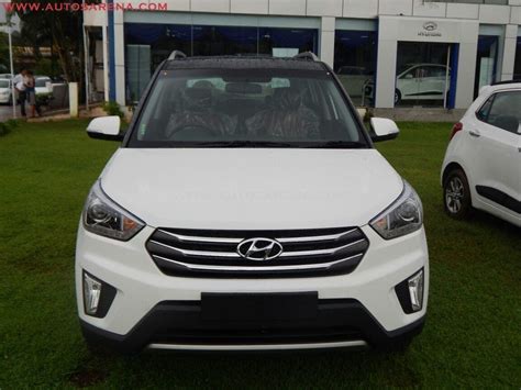 Hyundai Creta Anniversary Edition Front Arrives At Dealership