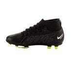 Nike Mercurial Superfly Club Mg Schwarz Dark Smoke Grau Wei Neon