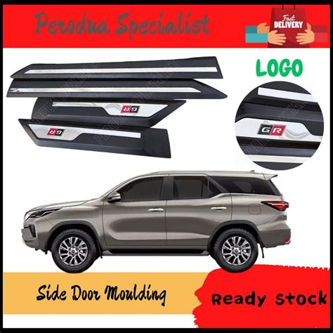 Toyota Fortuner Side Door Moulding Door Cladding Moulding