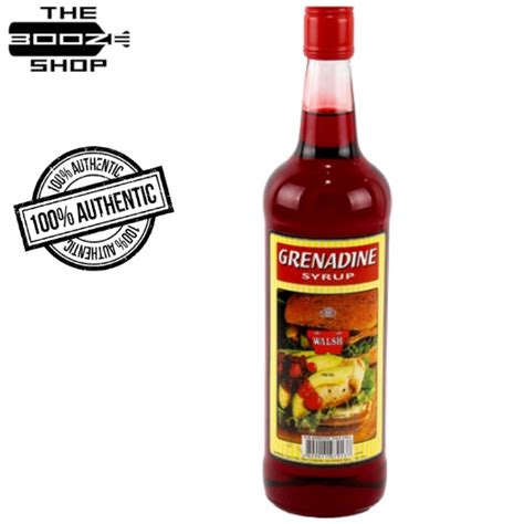 Walsh Grenadine Ml Shopee Philippines