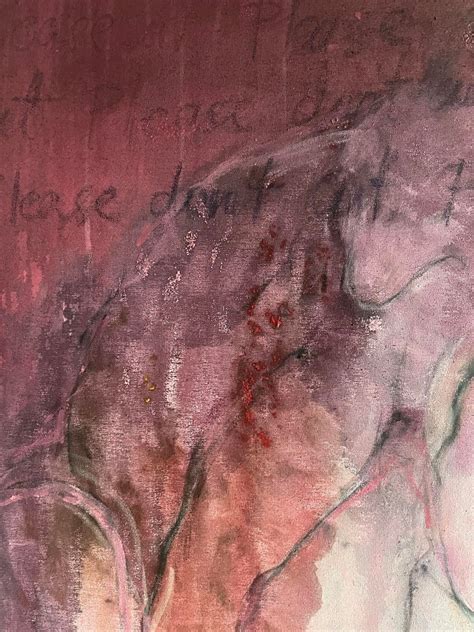 Nude Abstract Art Mixed Media Painting Gela MIKAVA Artfinder