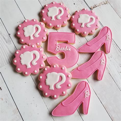 Barbie Cookies Barbie Barbieparty Barbiecookies Cookies