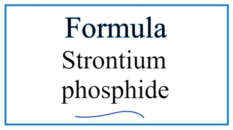 Formula For Phosphide | Lumen Learning