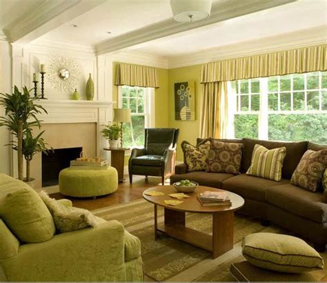 Brown And Green Living Room Decor Ideas