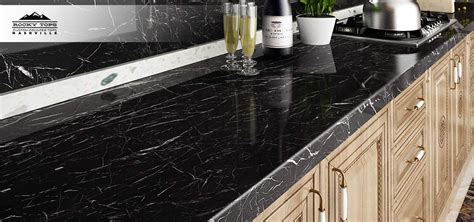 The Impact of Black Marble Countertops at Rocky Tops Nashville