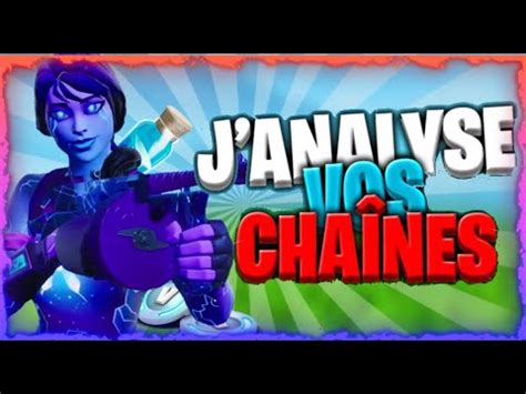 Live janalyse vos chaîne Analyse de chaîne YouTube