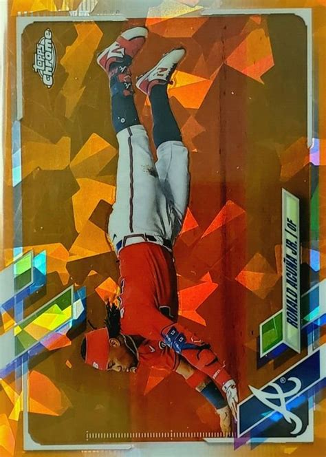 Ronald Acuna Jr Topps Chrome Sapphire Edition Orange Price