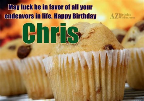 Happy Birthday Chris - AZBirthdayWishes.com