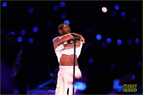 Usher Goes Shirtless At Super Bowl 2024 See Every Photo Video