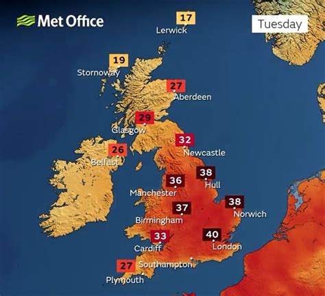 Calor Extremo En Europa Inglaterra Emitió La Primera Alerta Roja De Su