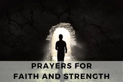 35 Empowering Prayers For Faith And Strength Strength In Prayer