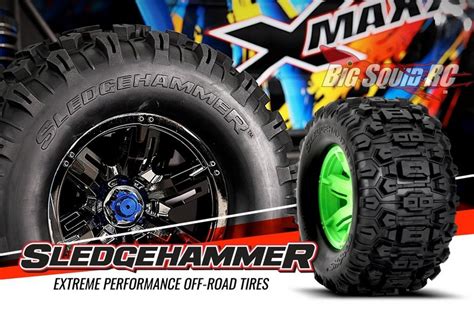 Traxxas Announces Sledgehammer Tires for the X-Maxx « Big Squid RC – RC Car and Truck News ...