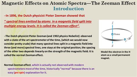 Solution Zeeman And Stark Effect Studypool