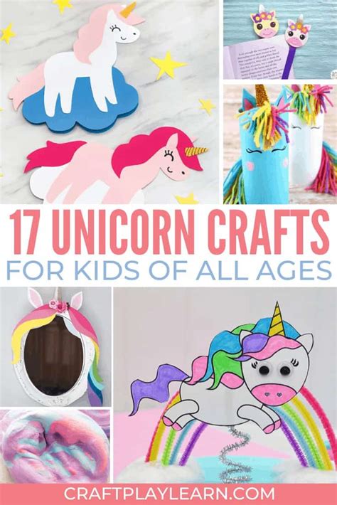 Easy Unicorn Crafts For Kids And Teens - Craft Play Learn