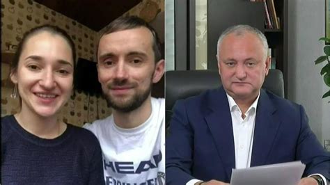 video Igor Dodon în rol de cupidon Doi tineri îndrăgostiți