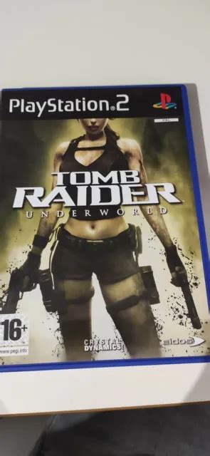 Tomb Raider Underworld Jeu Sony Playstation 2 Ps2 Eidos Complet Lara