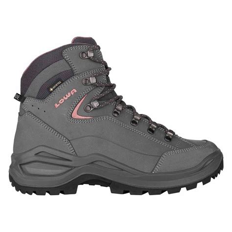 Lowa Renegade Evo Gtx Mid Damen Wanderschuhe Graphit Rose Hier Im