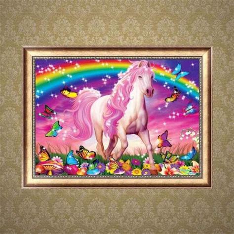 Nouvelle Arriv E Fantaisie Licorne D Kit Broderie Diamants Diamond