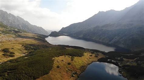 4K Dolina Pięciu Stawów z lotu ptaka Tatry YouTube