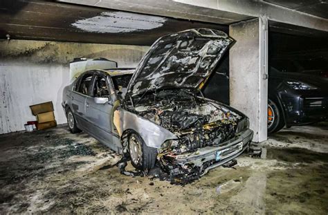 Fahrzeugbrand In Einer Tiefgarage Einsatzbericht Rutesheim