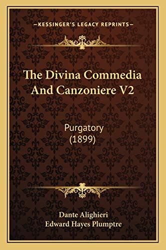 The Divina Commedia And Canzoniere V Purgatory By Dante Alighieri